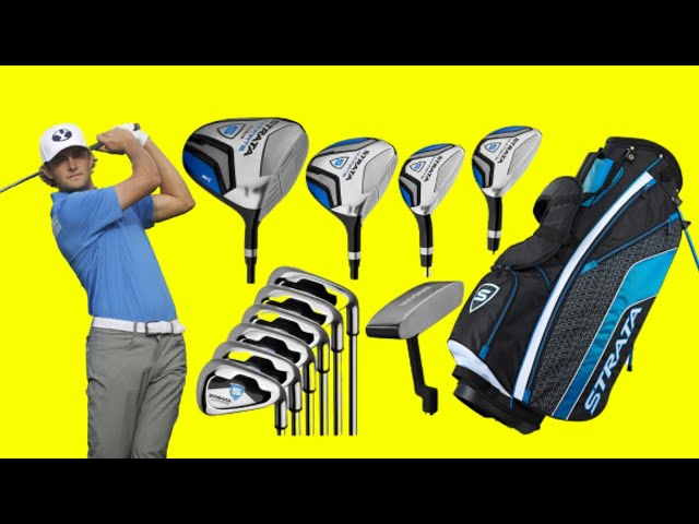 Strata Golf Strata Ultimate Piece Complete Set With Bag