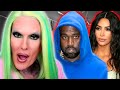 Jeffree Star REACTS to Kanye West CHEATING RUMORS causing more DRAMA in Kim Kardashian DIVORCE