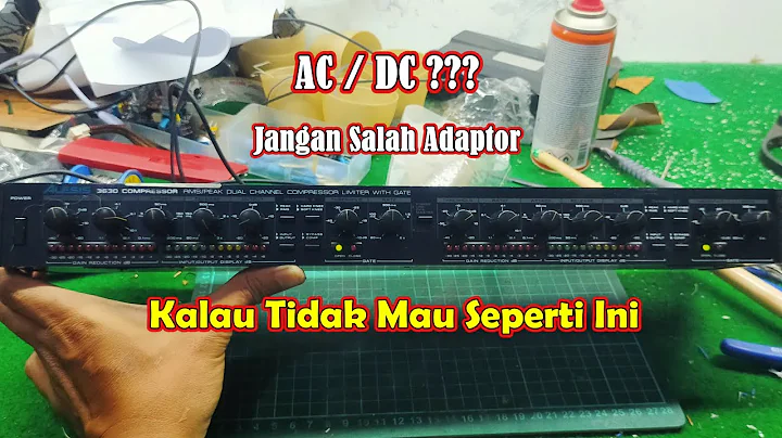 Alesis 3630 Compressor Service: Damaged and Buzzing