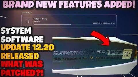NEW PLAYSTATION 5 SYSTEM SOFTWARE UPDATE 12.20 RELEASED! DOWNLOAD IT NOW!