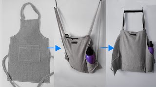 The Apron Bag / A Quick &amp; Easy Knapsack / Tote