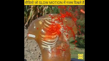 Everything look Amazing in slow motion || SLOW MOTION VIDEO ( PART 3 ) #shorts