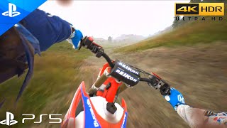 (PS5) MXGP 2021 Realistic ENDURO GAMEPLAY | Ultra High  Graphics  [4K HDR 60fps]