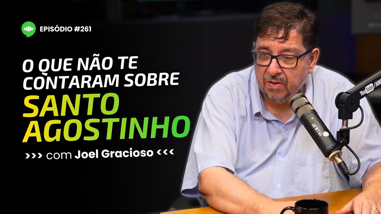 O que NÃO TE CONTARAM sobre Santo Agostinho | Ep 