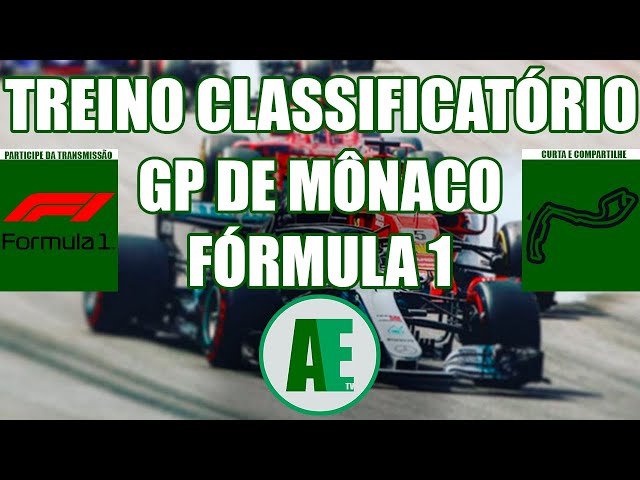 Melhores momentos do treino classificatório do GP de Mônaco Fórmula 1