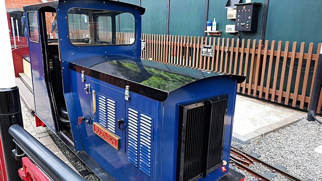 BEKONSCOT LIGHT RAILWAY 7.25 inch gauge includes on ride POV 30th August 2020