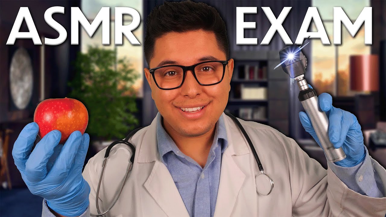 ASMR | The Most RELAXING Cranial Nerve Exam | Doctor Roleplay