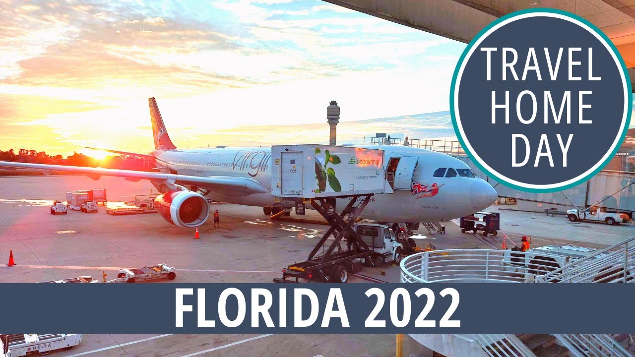 FLORIDA TRAVEL HOME DAY | WALT DISNEY WORLD VLOGS FEBRUARY 2022