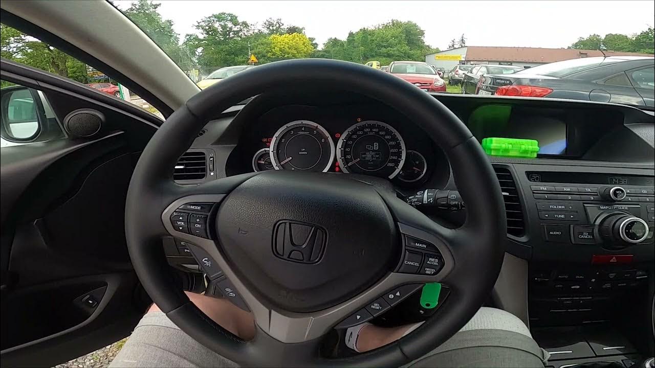 How to Adjust Outside Temperature Display in Honda Accord VIII ( 2007