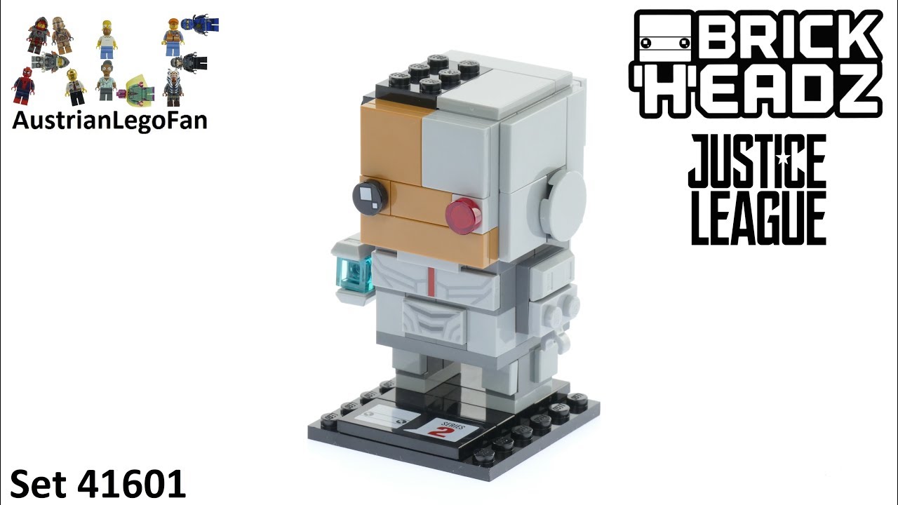 Lego Brickheadz 41601 Cyborg Lego Speed Build Review - YouTube