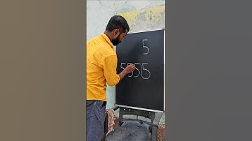 Amazing Drawing!! How to draw Elephant Drawing!! With 5555 Number!! Beginners!! #shorts