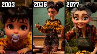 Zoey Evolution from Baby to Old Age | KPop Demon Hunters 👶✨👵