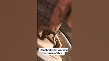 Handbrake not working because of this!