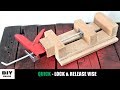 Make A Wooden Drill Press Vise | Diy Homemade Vise | DIY