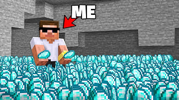 I Got 1,000,000 DIAMONDS in Minecraft!