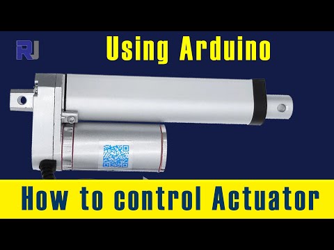 How to control Actuator using Arduino - Robojax