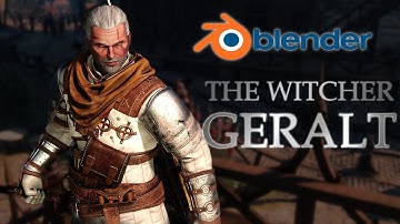 [Blender 3d] Geralt of Rivia