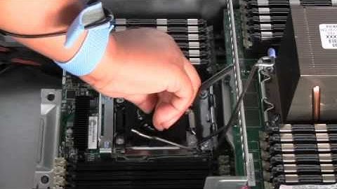 IBM System X 3500 M4 Install  Microprocessor