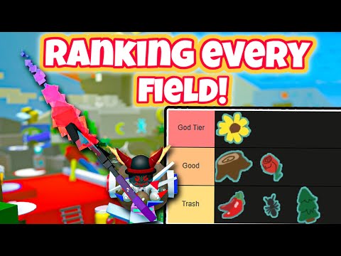 Ranking Every Field in Bee Swarm Simulator Because Im Unemployed