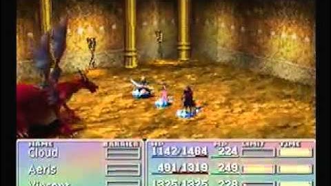 Final Fantasy 7 IENANM Boss 18 Red Dragon