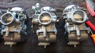 Kawasaki Zepher 1100 carbs rebuild pt 2 Leak test and synchronisation/ #Motorcycle Restoration