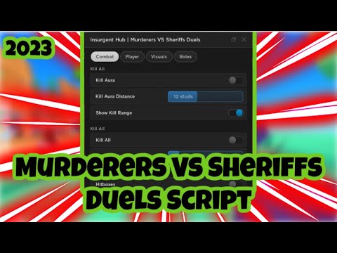 NEW* Murderers VS Sheriffs Duels Script (PASTEBIN 2023) (AUTOWIN, AUTO  START, SPEED, INSTANT KILL) 