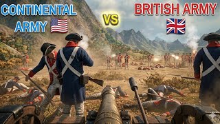 CONTINENTAL ARMY 🇺🇸 VS BRITISH ARMY🇬🇧 - MUSKETS OF AMERICA 2 GAMEPLAY MOBILE  screenshot 1