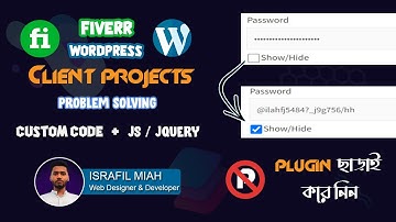 How to Easily Add Custom Code in WordPress Contact form 7 show hide password using js or jQuery