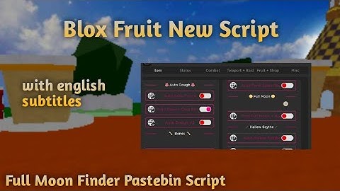 New Script Blox Fruit Update Race V4 | AUTO FARM | AUTO RAID | AUTO QUEST | AUTO FIND FULL MOON |