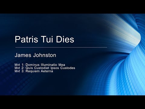 James Johnston - Patris Tui Dies