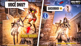 ELE ME TROMBOU 3x E FICOU EMPUTECIDO COMIGO 🤣 - COD: MOBILE BATTLE ROYALE