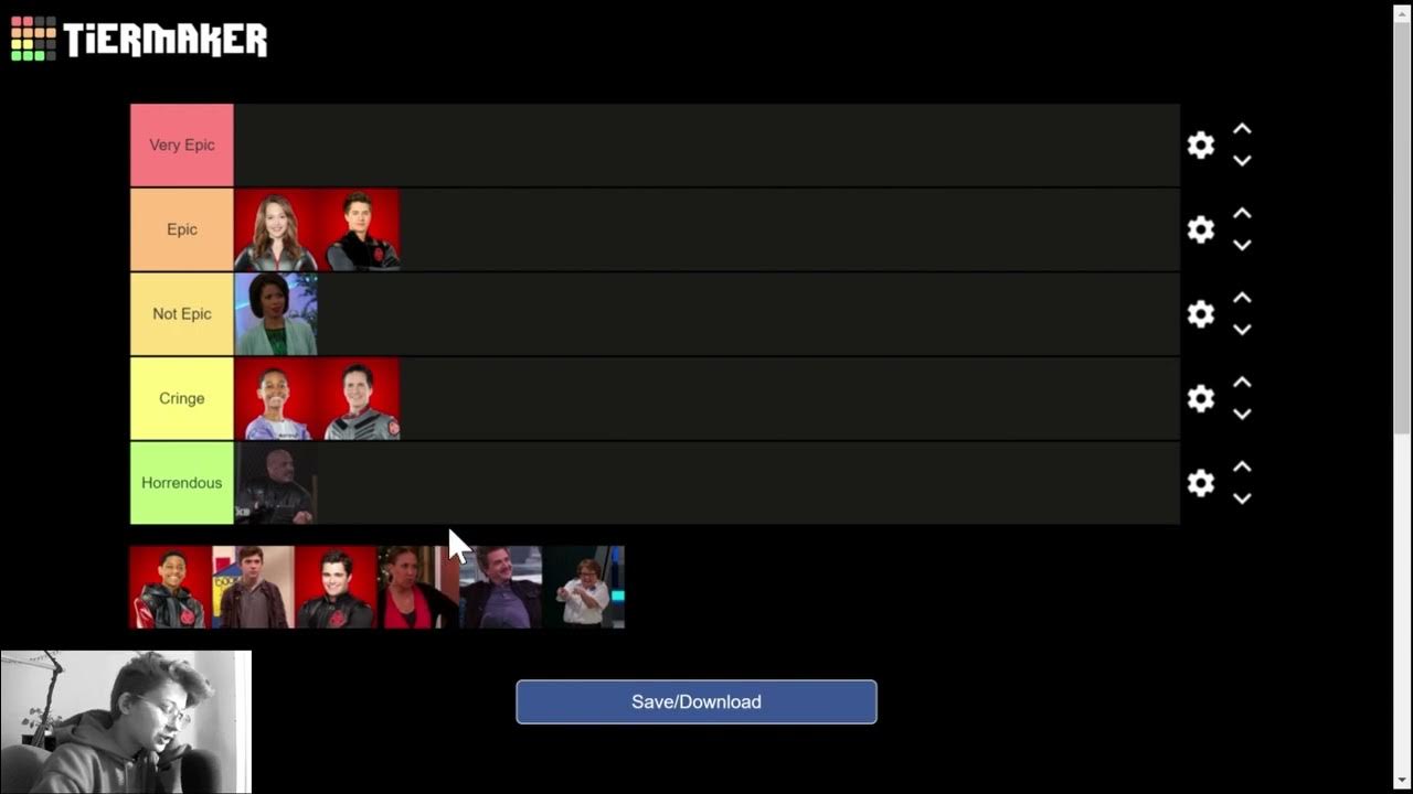 Tier Time Episode 10 Lab Rats Characters YouTube