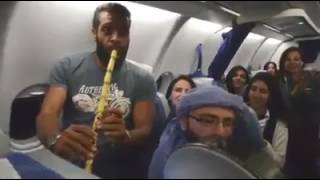 المصريين بالطائرة طلعت يا محلا نورها D