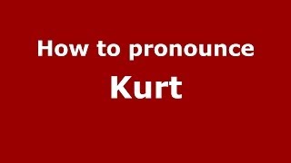 How To Pronounce Kurt Italianitaly - Pronouncenames