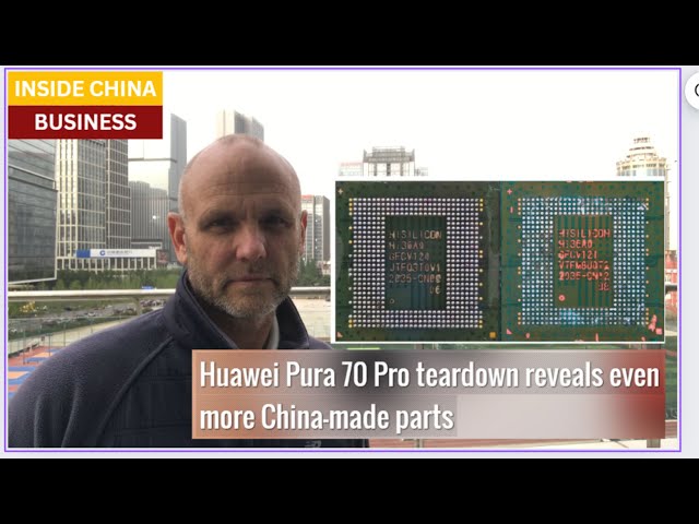 Huawei's Pura-70 is nearly a symbol of self-sufficiency: teardown reveals more Chinese-built parts class=