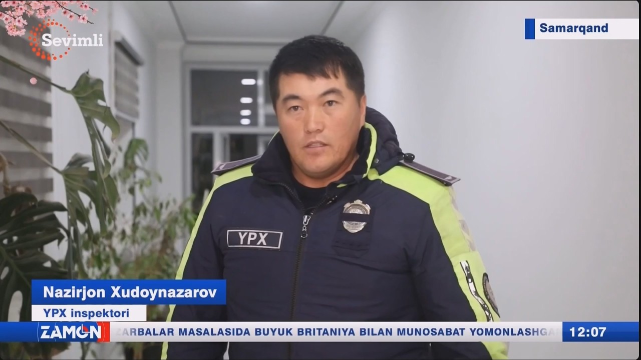 Takror yo'l qoidasini buzgan shaxs jarimaga tortildi (Samarqand)