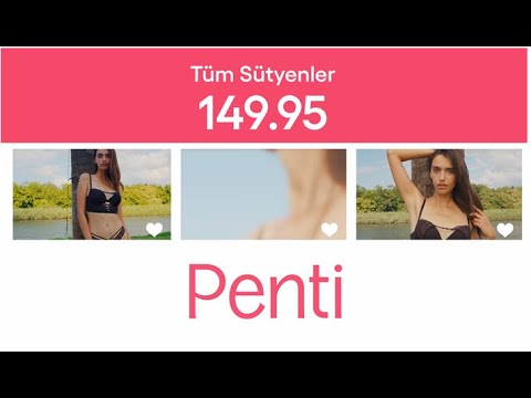 Penti'de Sütyen Günleri başladı.