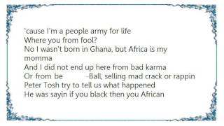 Dead Prez - I&#39;m a African Lyrics