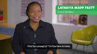 Oxfam goes one on one with Latanya Mapp Frett