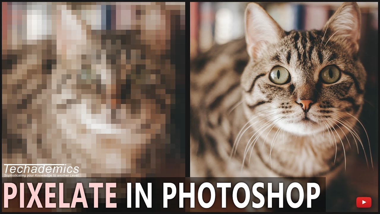 How To Pixelate An Image In Photoshop YouTube How To Pixelate An Image In Photoshop YouTube