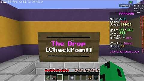 How to Beat Decrescendo (ManaCube Dropper Map)