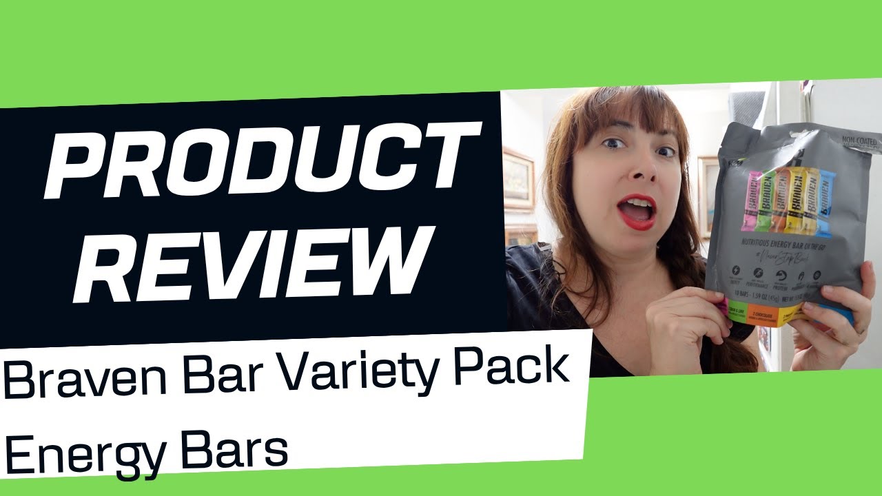 Braven Bar Variety Pack Energy Bars REVIEW!