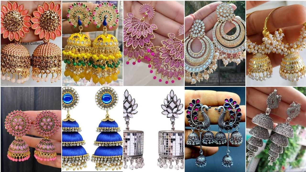 Low price latest earrings। latest jhumka। 