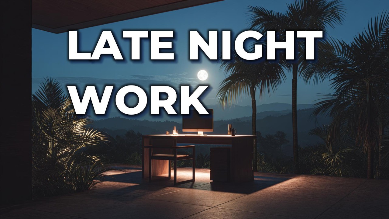 Музыка для работы поздней ночью | Эмбиент для глубокой концентрации и продуктивности