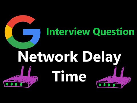 Network Delay Time - Dijkstra's algorithm - Leetcode 743