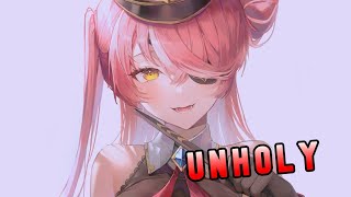 [Nightcore] - Unholy // @samsmith || Rock Cover