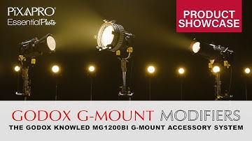 GODOX  G-Mount Modifier System for the KNOWLED MG1200Bi Cinematic Lighting System