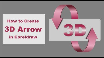 How to Create 3D Arrow in Coreldraw - CprelDraw Tips & Tricks