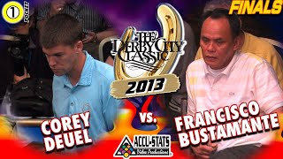 One Pocket - FRANCISCO BUSTAMANTE vs COREY DEUEL - 2013 Derby City Classic One Pocket Finals