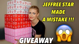 Jeffree Star Cosmetics VALENTINE'S MYSTERY BOX UNBOXING ? *OMG* + GIVEAWAY!!!